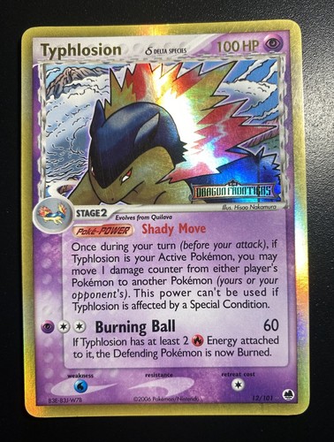 Pokemon card typhlosion - pokemon, card-typhlosion