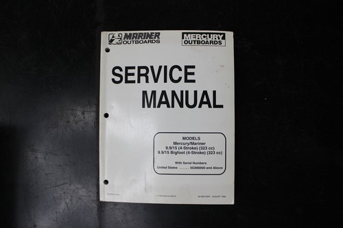 Mercury mariner manuale - mercury,