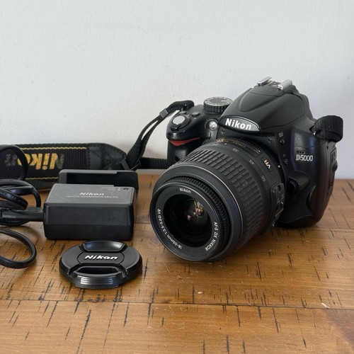 Nikon d5000 fotocamera reflex - fotocamera,