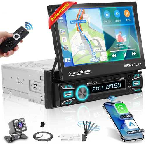 Autoradio bluetooth din - autoradio, 1