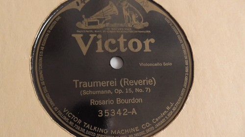 Rosario bourdon 78rpm single - rosario,