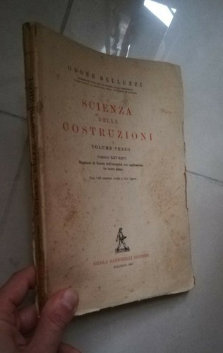 Belluzzi scienza delle - belluzzi,