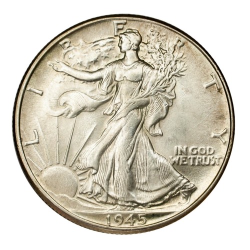 1945 dollaro argento walking - dollaro, d'argento