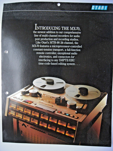 Otari brochure originale - otari,