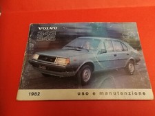 Volvo 343 - 345 GL DL L - GLS DLS  Libretto Uso e Manutenzione Originale