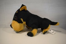 Doberman Pincher Cane con Testa Grande Giocattolo Morbido di Legler