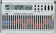 Cronotermostato Programmabile Elettronico Giornaliero Da Parete Bianco TH/124.01