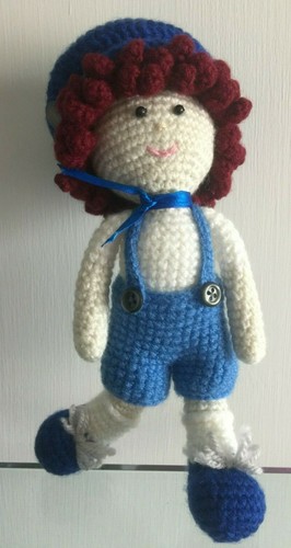 Bambola uncinetto handmade