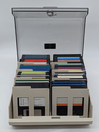 Box floppy con - , disk