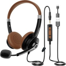 Cuffie USB con Microfono per