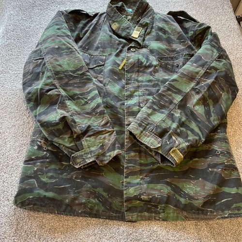 Vintage tiger stripe - stripe, camo