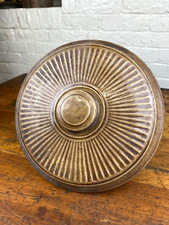 Antique Stoneware Crock LID w/