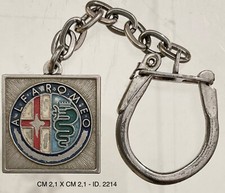 ALFA ROMEO MEDIOLI & GUERCI PARMA PORTACHIAVI PUBBLICITARIO ANNI 1960