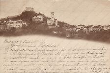 1899 ASOLO Rocca Panorama Treviso RARA Cartolina 