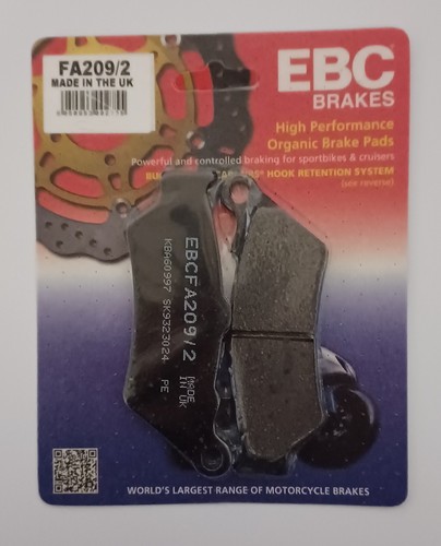 Ebc pastiglie freno disco - pastiglie,