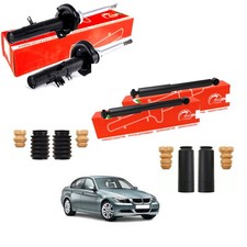 4 AMMORTIZZATORI + TAMPONI ANT