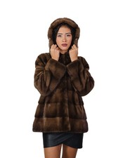 Demi Buff Brown 54 Hooded