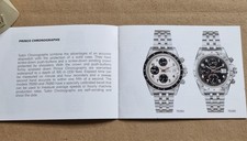 Tudor BOOKLET 2000 ENGLISH 79260 79280 PRINCE DATE TIGER CHRONO GOOD