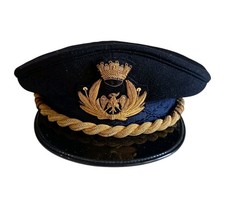 *HH* Berretto Cappello Aeronautica Militare Esercito Copricapo Vintage 