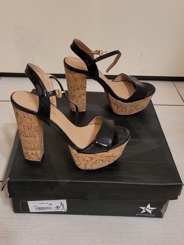 Scarpe primadonna aperte nere - scarpe,