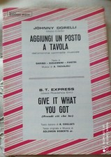 JOHNNY DORELLI "AGGIUNGI UN