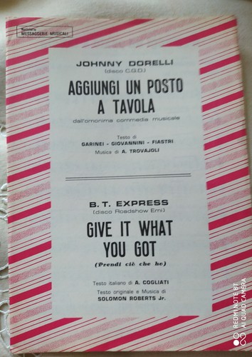 Johnny dorelli aggiungi - johnny, "aggiungi