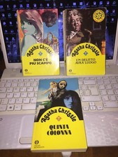 AGATHA CHRISTIE lotto di 3