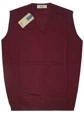 GILET UOMO lana merino 3XL 4XL