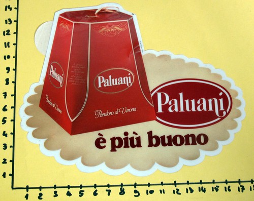 Paluani pandoro adesivo - pandoro,