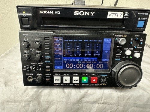 Sony pdw hd1500 cam - sony, pdw-hd1500