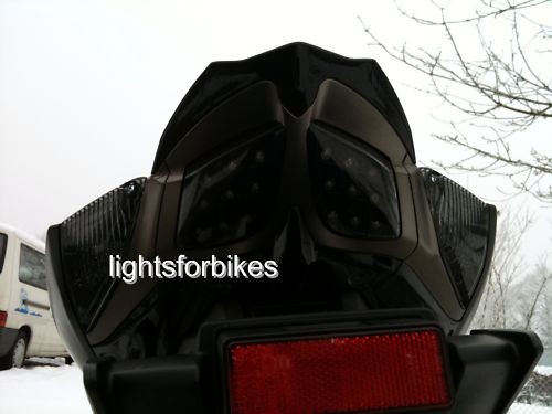 Fanale posteriore led nero - posteriore,