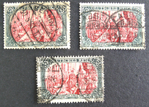 Timbres allemagne 1905 - :, 1905/11