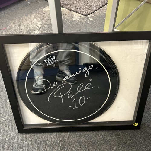 Calcio great pelé autografato - calcio,