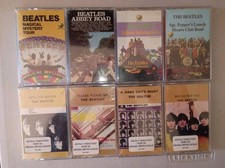 BEATLES SEALED CASSETTE LOT (11) Sgt. Peppers Rubber Soul Abbey Road Revolver +