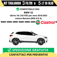 Tagliando per BMW X2 sDrive