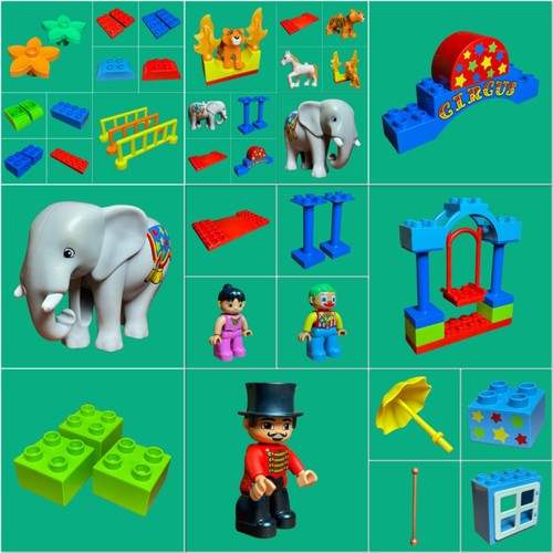 Lego duplo 10504 circo - duplo, animali