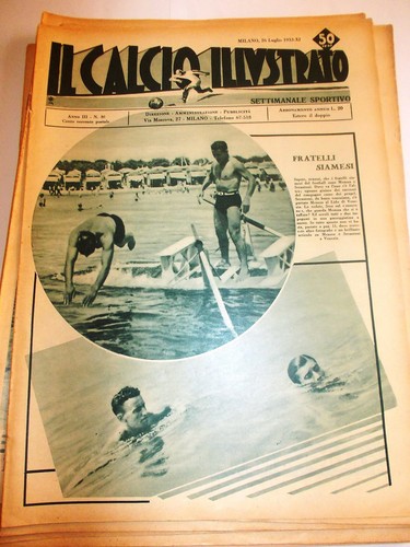 Calcio illustrato 33 - calcio, 26/7/33
