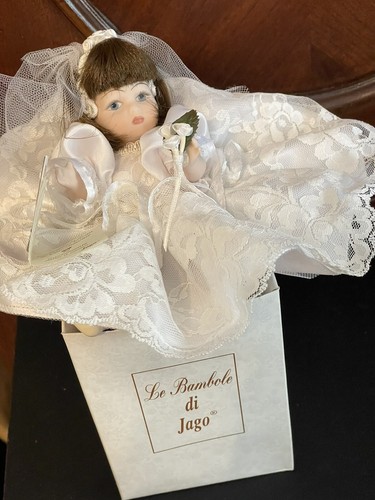 Bambola sposa porcellana made - porcellana,