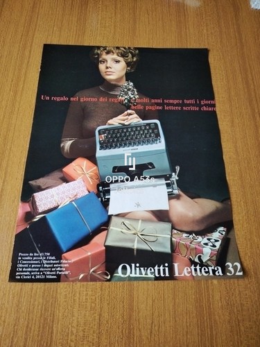 1967 olivetti lettera - olivetti,