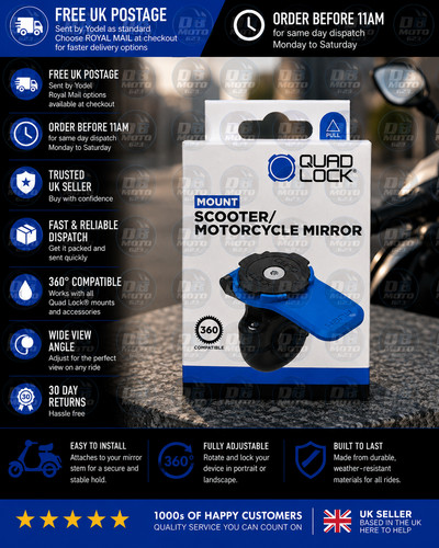 Supporto specchio moto scooter - specchio, moto/scooter