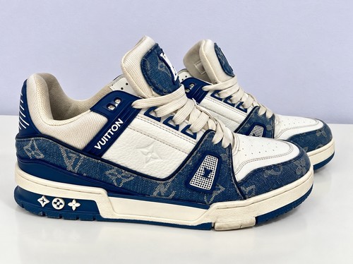 Louis vuitton trainer blu e - vuitton, lv