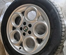 ALFA 156 147 GT NUOVA FIAT TIPO  4 cerchi SPEEDLINE +4 GOMME CROSSLIMATE 205 55