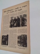 VESPA SCOOTER PIAGGIO - CORSA - QUINTO TROFEO DEI LAGHI - 1951