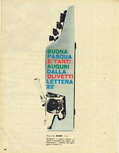 Olivetti lettera macchina - olivetti, 22
