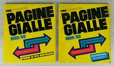 2X PAGINE GIALLE - PISA E PROVINCIA 1988-89-90