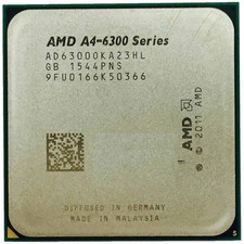 PROCESSORE AMD FM2 A4-6300 AD6300OKA23HL 3.7GHZ COMPUTER FISSO