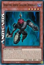 BURATTINO ARNESE CAVALIERE DEMONIACO • Super R • MZTM IT047 • 1Ed • Yugioh!