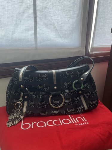 Borsa braccialini jacquard - borsa,