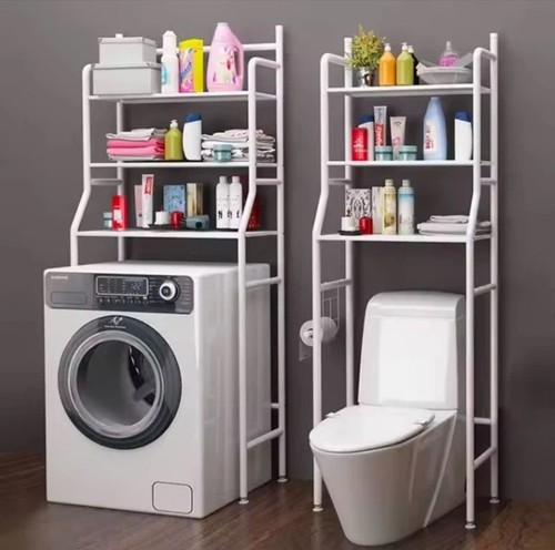 Scaffale bagno sopra lavatrice - sopra,