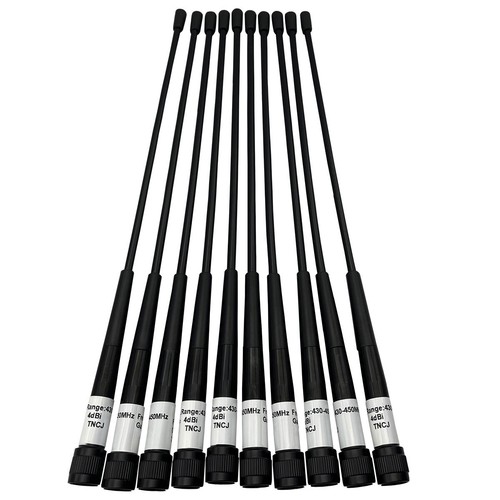 New 10pcs tnc whip antenna - new,